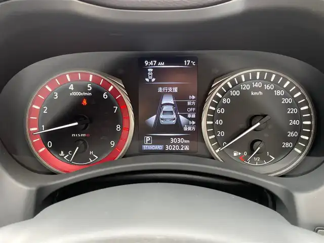 日産 スカイライン ニスモ 神奈川県 2024(令6)年 0.3万km ダークメタルグレー ワンオーナー/サンルーフ/黒革シート/BOSEサウンドシステム/純正メモリーナビ・地デジTV/純正CD/DVD/USB/BT再生/アラウンドビューカメラ/ビルトインETC2.0/ドライブレコーダー/純正19インチAW/レッドブレーキキャリパー/LEDヘッドライト/LEDフォグ/レーダークルーズコントロール/衝突軽減ブレーキ/LKA/BSM/コーナーセンサー/前席パワーシート/シートヒーター/NISMOミラーレンズ/ドアインナーガード/カーボンドアパネル/シフトノブ/パドルシフト/R6/7年ディーラー整備記録/保証書・取説あり