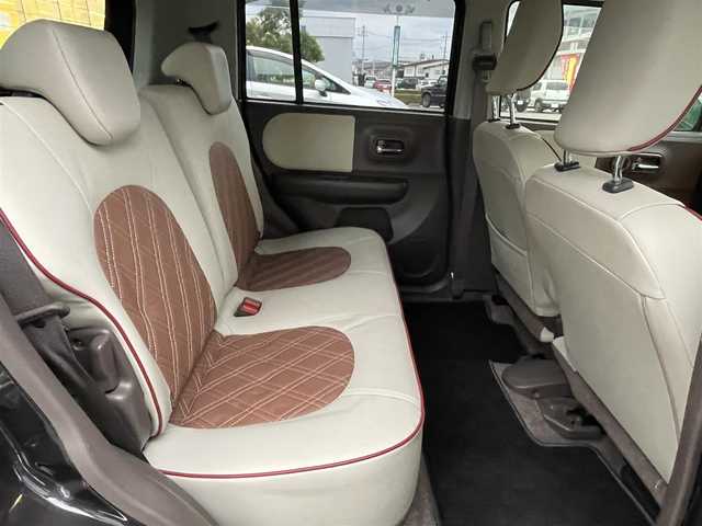 スズキ ラパン ショコラ X 島根県 2015(平27)年 6.8万km アーバンブラウンパールメタリック 社外ＳＤナビ　/フルセグＴＶ　/ＤＶＤ再生　/アイドリングストップ　/スマートキー　/プッシュスタート　/盗難防止装置　/純正HIDライト/純正フロアマット/オートライト　/保証書　/取扱説明書/スペアキー1本