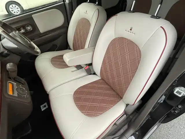 スズキ ラパン ショコラ X 島根県 2015(平27)年 6.8万km アーバンブラウンパールメタリック 社外ＳＤナビ　/フルセグＴＶ　/ＤＶＤ再生　/アイドリングストップ　/スマートキー　/プッシュスタート　/盗難防止装置　/純正HIDライト/純正フロアマット/オートライト　/保証書　/取扱説明書/スペアキー1本