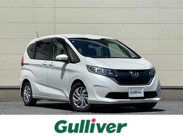 ホンダ フリード＋ G ホンダセンシング 茨城県 2018(平30)年 7.3万km ホワイトオーキッドパール ナビ装着パッケージ＋ETC連動型/両側パワースライドドア/ハンズフリースライドドア/クルーズコントロール/Bluetooth/フルセグテレビ/iPod/Apple Car Play/バックカメラ/純正フロアマット
