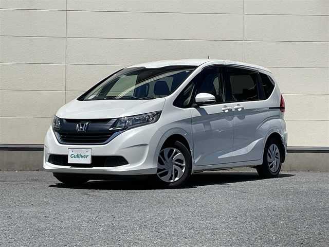 ホンダ フリード＋ G ホンダセンシング 茨城県 2018(平30)年 7.3万km ホワイトオーキッドパール ナビ装着パッケージ＋ETC連動型/両側パワースライドドア/ハンズフリースライドドア/クルーズコントロール/Bluetooth/フルセグテレビ/iPod/Apple Car Play/バックカメラ/純正フロアマット