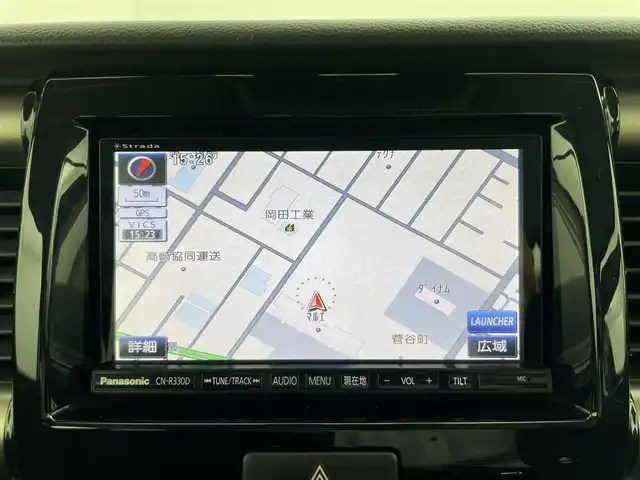 スズキ ハスラー Jスタイル Ⅱ ターボ 群馬県 2016(平28)年 6.3万km クールカーキパールメタリック/ホワイト2トーンルーフ スズキデュアルカメラブレーキサポート/社外7インチナビ【型番CN-R33CD】/　　AM/FM/CD/DVD/ワンセグテレビ/前後ドライブレコーダー/クルーズコントロール/レーンキープアシスト/ハーフレザーシート/前席シートヒーター/スマートキー/保証書/取扱説明書/スペアキー