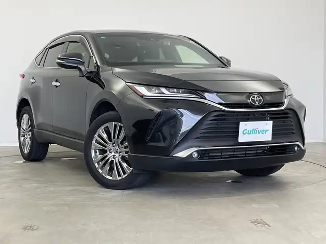 トヨタ ハリアー Z レザーパッケージ 新潟県 2022(令4)年 3.3万km プレシャスブラックパール JBLプレミアムサウンド/オーディオディスプレイ（BT/TV/AUX/USB/Apple Car Play/Android Auto）/ステアリングヒーター/D席シートセット/D席＋N席シートヒーター/シートベンチレーター/デジタルインナーミラー/HUD/Auto Hold/パワーバックドア/D席シートセット/社外スタットレス車載（225/60/R18 Joker）