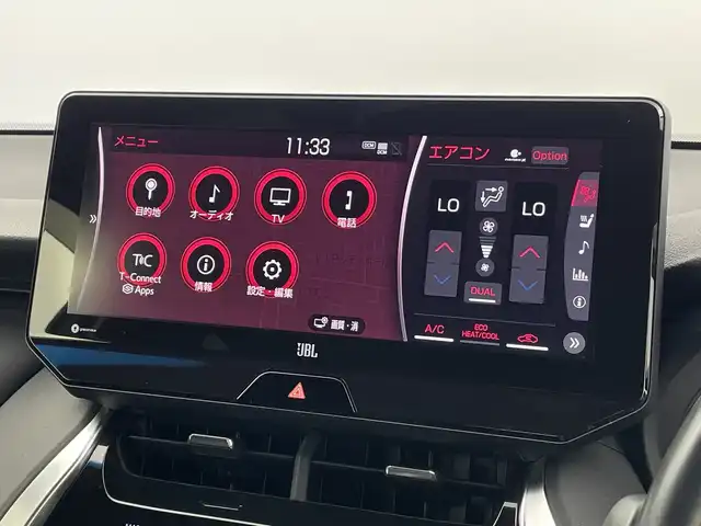 トヨタ ハリアー Z レザーパッケージ 新潟県 2022(令4)年 3.3万km プレシャスブラックパール JBLプレミアムサウンド/オーディオディスプレイ（BT/TV/AUX/USB/Apple Car Play/Android Auto）/ステアリングヒーター/D席シートセット/D席＋N席シートヒーター/シートベンチレーター/デジタルインナーミラー/HUD/Auto Hold/パワーバックドア/D席シートセット/社外スタットレス車載（225/60/R18 Joker）