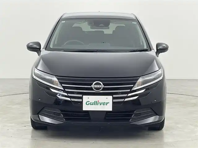 日産 ノート X 福岡県 2024(令6)年 0.5万km スーパーブラック 純正９型ディスプレイオーディオ　/バックカメラ　/ＥＴＣ　/ナビ連動前方ドラレコ　/コーナーセンサー　/エマージェンシーブレーキ　/レーンキープ　/プッシュスタート　/電動格納式ドアミラー　/オートライト　/ＬＥＤライト
