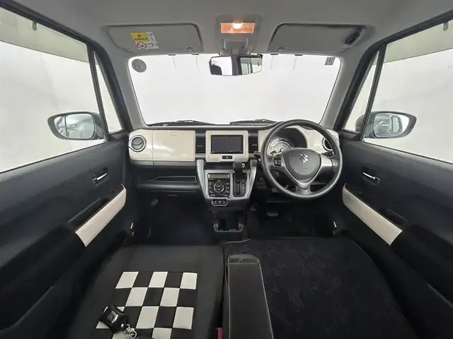 スズキ ハスラー F リミテッド Ⅱ 道央・札幌 2018(平30)年 6.1万km ブルーイッシュブラックパール/シルバー2トーン ・4WD/・レーダーブレーキサポート/・社外ナビ/・フルセグ/BT/CD/DVD/・ETC/・運転席シートヒーター/・社外エンジンスターター/・ダウンヒルアシスト/・ミラーヒーター/・ステアリングスイッチ/・横滑り防止装置/・積込社外AW付冬タイヤ