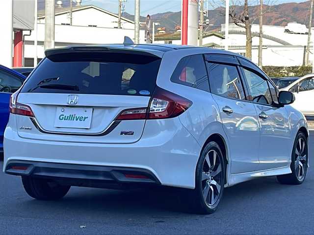 ホンダ ジェイド RS 長野県 2015(平27)年 10万km ホワイトオーキッドパール 禁煙車/ワンオーナー/ターボ/社外SDナビ//Bluetooth/CD/DVD/フルセグTV/クルーズコントロール/アイドリングストップ/横滑り防止装置/LEDヘッドライト/ハーフレザー/ETC/純正AW/純正フロアマット/ドアバイザー/スマートキー/プッシュスタート/パワーステアリング/パワーウィンドウ/保証書/取扱説明書
