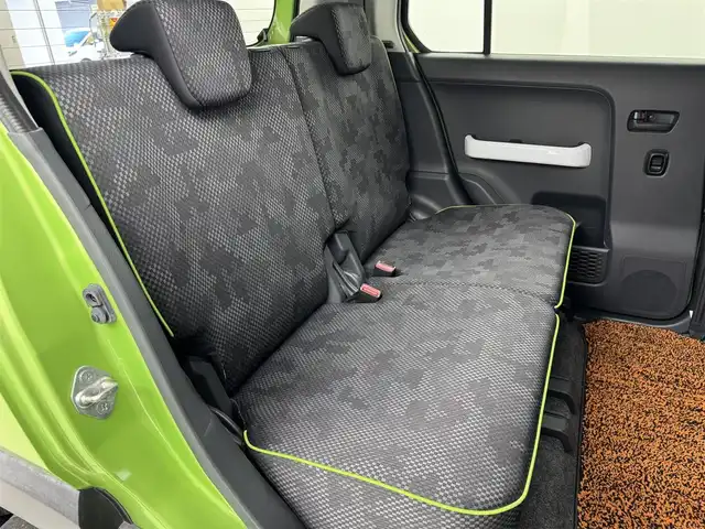 スズキ ハスラー X ターボ 福岡県 2017(平29)年 6万km ポジティブグリーンメタリック/ブラック2トーン 純正ナビ／フルセグＴＶ／ＢＴ　/ビルトインＥＴＣ　/ドライブレコーダー　/ターボ車　/衝突被害軽減システム　/レーンキープ　/横滑り防止　/アイドリングストップ　/シートヒーター　/オートライト　/純正１５インチＡＷ