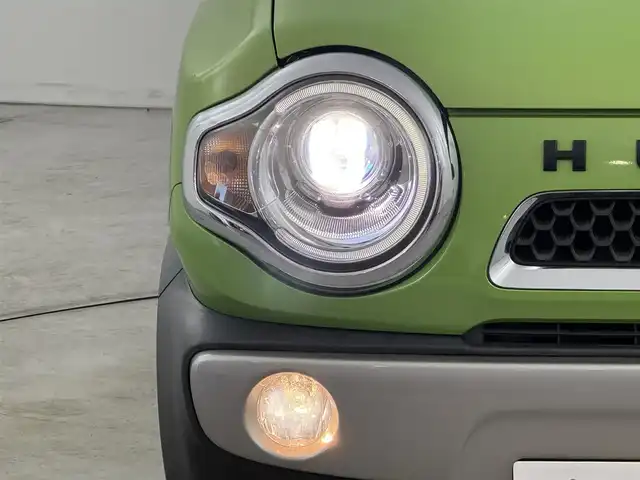 スズキ ハスラー X ターボ 福岡県 2017(平29)年 6万km ポジティブグリーンメタリック/ブラック2トーン 純正ナビ／フルセグＴＶ／ＢＴ　/ビルトインＥＴＣ　/ドライブレコーダー　/ターボ車　/衝突被害軽減システム　/レーンキープ　/横滑り防止　/アイドリングストップ　/シートヒーター　/オートライト　/純正１５インチＡＷ