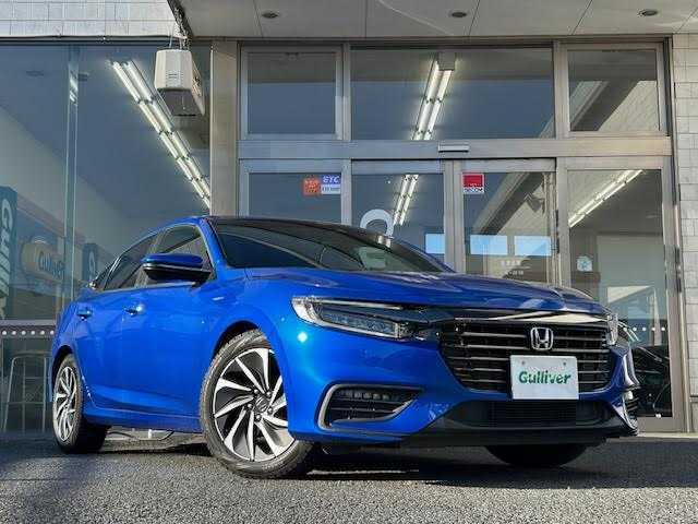 ホンダ インサイト EX・ブラックスタイル 埼玉県 2019(令1)年 3.8万km プレミアムクリスタルブルークリスタル ワンオーナー/純正ＳＤナビ/【CD/DVD/フルセグ/Bluetooth】/バックカメラ/レーダークルーズコントロール/ハーフレザーシート/シートヒーター/ETC/横滑り防止装置/保証書/取扱説明書/スペアキー