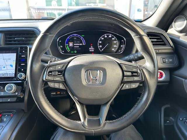 ホンダ インサイト EX・ブラックスタイル 埼玉県 2019(令1)年 3.8万km プレミアムクリスタルブルークリスタル ワンオーナー/純正ＳＤナビ/【CD/DVD/フルセグ/Bluetooth】/バックカメラ/レーダークルーズコントロール/ハーフレザーシート/シートヒーター/ETC/横滑り防止装置/保証書/取扱説明書/スペアキー