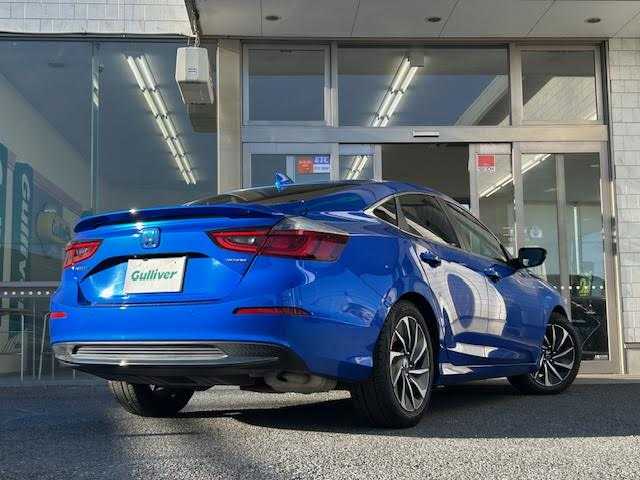 ホンダ インサイト EX・ブラックスタイル 埼玉県 2019(令1)年 3.8万km プレミアムクリスタルブルークリスタル ワンオーナー/純正ＳＤナビ/【CD/DVD/フルセグ/Bluetooth】/バックカメラ/レーダークルーズコントロール/ハーフレザーシート/シートヒーター/ETC/横滑り防止装置/保証書/取扱説明書/スペアキー