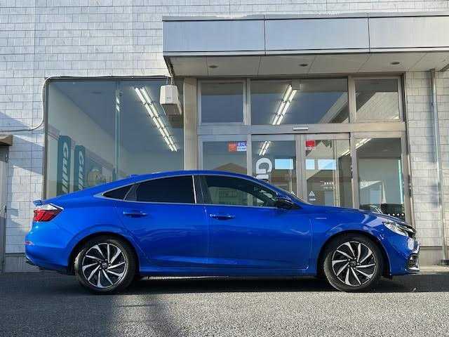 ホンダ インサイト EX・ブラックスタイル 埼玉県 2019(令1)年 3.8万km プレミアムクリスタルブルークリスタル ワンオーナー/純正ＳＤナビ/【CD/DVD/フルセグ/Bluetooth】/バックカメラ/レーダークルーズコントロール/ハーフレザーシート/シートヒーター/ETC/横滑り防止装置/保証書/取扱説明書/スペアキー