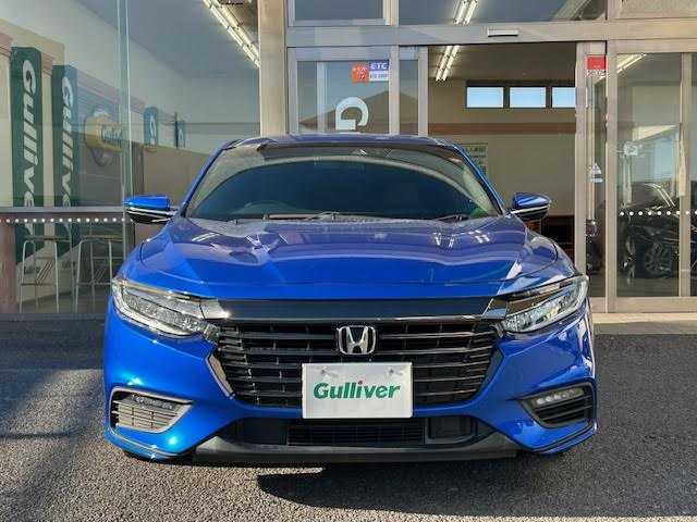 ホンダ インサイト EX・ブラックスタイル 埼玉県 2019(令1)年 3.8万km プレミアムクリスタルブルークリスタル ワンオーナー/純正ＳＤナビ/【CD/DVD/フルセグ/Bluetooth】/バックカメラ/レーダークルーズコントロール/ハーフレザーシート/シートヒーター/ETC/横滑り防止装置/保証書/取扱説明書/スペアキー