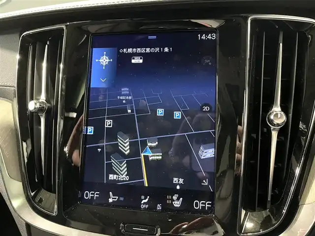 ボルボ Ｖ６０ リチャージPHV T6 AWD インスクリプション 道央・札幌 2022(令4)年 4.7万km オニキスブラックP クライメートpkg/　・ステアリングホイール・ヒーター/　・リアシートヒーター/チルトアップ機構付電動パノラマ・ガラス・サンルーフ/harman/kardonプレミアムサウンド・オーディオシステム/ACC/City Safety（衝突回避・被害軽減ブレーキシステム）/オンカミング・レーン・ミティゲーション/LKA（レーンキーピングエイド）/パイロットアシスト/ステアリングアシスト付BLIS/パークアシストパイロット/フルアクティブハイビーム/パワーシート（D/N）/Apple Car Play/HUD/シートヒーター（ALL）/ベンチレーション（D/N）/パワーテールゲート/ETC