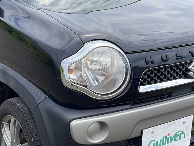 スズキ ハスラー G 新潟県 2016(平28)年 6.6万km ブルーイッシュブラックパール3 社外SDナビ(AVIC-RZ33)/CD/DVD/ワンセグテレビ/衝突被害軽減ブレーキ/ベンチシート/シートヒーター /ミラーヒーター/アイドリングストップ/スマートキー/プッシュスタート/社外15インチアルミホイール/15インチ冬タイヤ車載