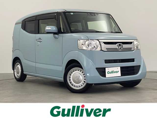 ホンダ Ｎ ＢＯＸ スラッシュ X 三重県 2015(平27)年 5.7万km ライトブルー 禁煙車/純正ナビ（VRM-155VFi）/・フルセグ・Bluetooth・CD・DVD・SD/バックカメラ/ステアリングヒーター/前席シートヒーター/CTBA/クルーズコントロール/ETC/前方ドライブレコーダー/置くだけ充電/本革巻きステアリング/オートライト/電子パーキング