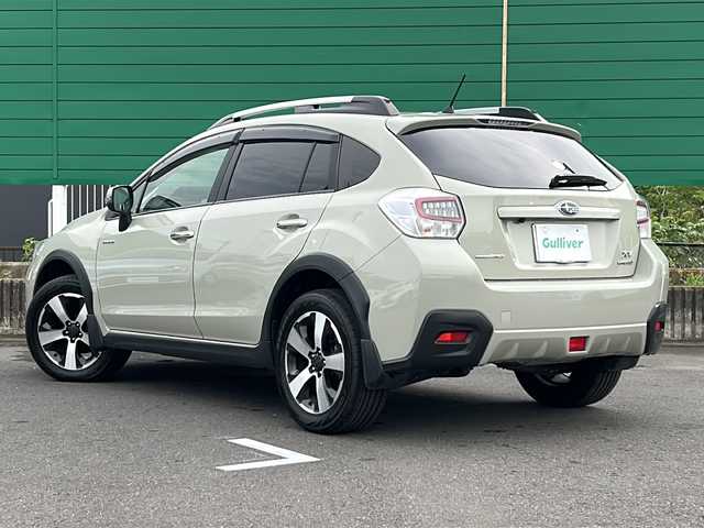 スバル インプレッサ ＸＶ ハイブリッド 2．0i－L アイサイト 茨城県 2014(平26)年 10.6万km デザートカーキ ４WD/社外ナビゲーション/Bluetooth/フルセグTV/バックカメラ/アイサイト/レーダークルーズコントロール/横滑り防止装置/衝突被害軽減システム/プッシュスタート/スマートキー/ETC/純正17インチAW/運転席パワーシート/オートライト/HIDヘッドライト/保証書、取扱説明書