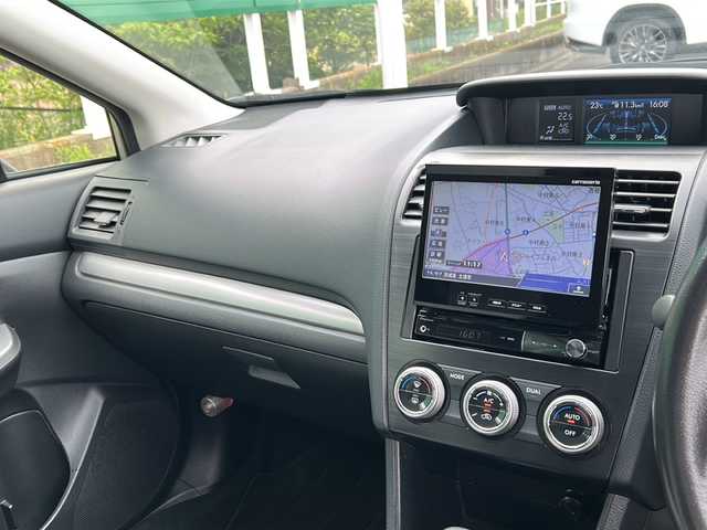 スバル インプレッサ ＸＶ ハイブリッド 2．0i－L アイサイト 茨城県 2014(平26)年 10.6万km デザートカーキ ４WD/社外ナビゲーション/Bluetooth/フルセグTV/バックカメラ/アイサイト/レーダークルーズコントロール/横滑り防止装置/衝突被害軽減システム/プッシュスタート/スマートキー/ETC/純正17インチAW/運転席パワーシート/オートライト/HIDヘッドライト/保証書、取扱説明書