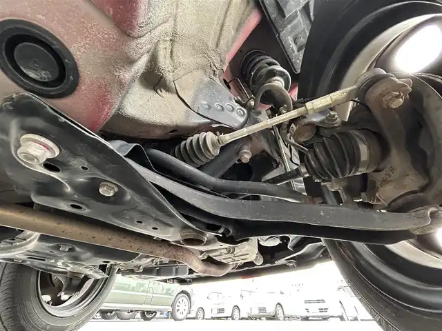 スズキ ハスラー G 滋賀県 2019(令1)年 4.3万km フェニックスレッドパール/ブルーイッシュブラックパール ガソリン（ハイブリッド）/2WD(FF)/CVT/社外7インチナビ【CN-E310D】/（FM/AM/CD/ワンセグ/Bluetooth）/プリクラッシュブレーキアシスト	/ブレーキアシスト	/レーンキープアシスト	/横滑り防止/アイドリングストップ/プッシュスタート/ヘッドライトレベリング/ステアリングスイッチ/ハロゲンヘッドライト/社外フロアマット/ドアバイザー/D/N席シートヒーター/オートエアコン/電動格納ミラー