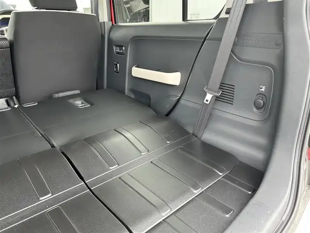 スズキ ハスラー G 滋賀県 2019(令1)年 4.3万km フェニックスレッドパール/ブルーイッシュブラックパール ガソリン（ハイブリッド）/2WD(FF)/CVT/社外7インチナビ【CN-E310D】/（FM/AM/CD/ワンセグ/Bluetooth）/プリクラッシュブレーキアシスト	/ブレーキアシスト	/レーンキープアシスト	/横滑り防止/アイドリングストップ/プッシュスタート/ヘッドライトレベリング/ステアリングスイッチ/ハロゲンヘッドライト/社外フロアマット/ドアバイザー/D/N席シートヒーター/オートエアコン/電動格納ミラー