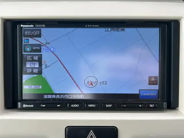 スズキ ハスラー G 滋賀県 2019(令1)年 4.3万km フェニックスレッドパール/ブルーイッシュブラックパール ガソリン（ハイブリッド）/2WD(FF)/CVT/社外7インチナビ【CN-E310D】/（FM/AM/CD/ワンセグ/Bluetooth）/プリクラッシュブレーキアシスト	/ブレーキアシスト	/レーンキープアシスト	/横滑り防止/アイドリングストップ/プッシュスタート/ヘッドライトレベリング/ステアリングスイッチ/ハロゲンヘッドライト/社外フロアマット/ドアバイザー/D/N席シートヒーター/オートエアコン/電動格納ミラー