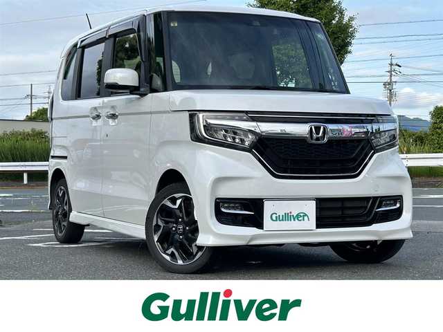 ホンダ Ｎ ＢＯＸ カスタム G L ターボ ホンダセンシング 愛知県 2020(令2)年 7.8万km プラチナホワイトパール ワンオーナー/純正メモリナビ/フルセグテレビ/Bluetooth/バックカメラ/ウィンカーミラー/クルーズコントロール/ドアバイザー/プッシュスタート/両側パワースライドドア/ビルトインETC/ハーフレザーシート/パドルシフト