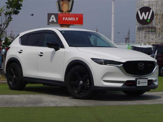 マツダ ＣＸ－５ XD プロアクティブ 千葉県 2017(平29)年 6.2万km スノーフレイクホワイトパールマイカ スマートシティブレーキサポート/ブラインドスポットモニタリング/レーンキープ・アシスト・システム/アクティブ・ドライビング・ディスプレイ/AUTO　EXEサスペンション/純正SDナビ/地デジTV/【DVD/CD再生機能　Bluetooth接続】/バックカメラ/ドライブレコーダー/革巻きステアリング/ETC/LEDヘッドライト/フォグライト/ウインカーミラー/コーナーセンサー/純正19インチアルミホイル/社外マフラー/サイド/カーテンエアバッグ/アドバンストキーレスエントリー