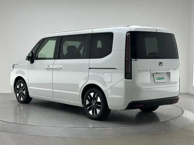 ホンダ ステップワゴン eHEV エアー EX 兵庫県 2025(令7)年 0.1千km プラチナホワイトパール 登録済未使用車/純正メモリナビ　（LXM-247VFLi）/（CD、DVD、SD、BT、フルセグ）/両側パワースライドドア/バックカメラ/コーナーセンサー/パドルシフト/パワーバックドア/BSM/ACC/PCS/LKA/シートヒーター/ヘッドライドレベライザー/LEDヘッドライト/LEDフォグランプ/純正16インチAW/スペアキー1個