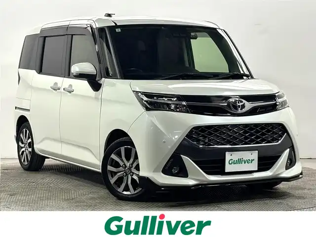 トヨタ タンク カスタムG－T 大阪府 2019(令1)年 5.6万km パールホワイトⅢ 社外ナビＴＶ　ドラレコ　ＥＴＣ　クルコン　ターボ　衝突軽減　両側電動　コーナーセンサー　レーンアシスト　オートマチックハイビーム　アイドリングストップ　エアロ　電動ミラー　オートライト　フォグランプ