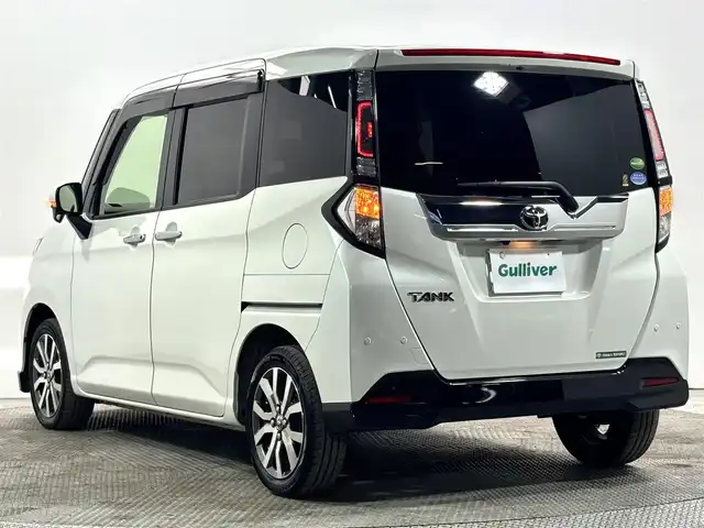 トヨタ タンク カスタムG－T 大阪府 2019(令1)年 5.6万km パールホワイトⅢ 社外ナビＴＶ　ドラレコ　ＥＴＣ　クルコン　ターボ　衝突軽減　両側電動　コーナーセンサー　レーンアシスト　オートマチックハイビーム　アイドリングストップ　エアロ　電動ミラー　オートライト　フォグランプ
