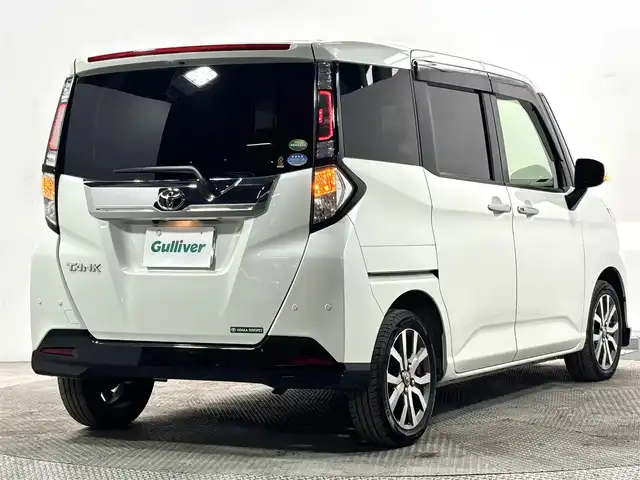 トヨタ タンク カスタムG－T 大阪府 2019(令1)年 5.6万km パールホワイトⅢ 社外ナビＴＶ　ドラレコ　ＥＴＣ　クルコン　ターボ　衝突軽減　両側電動　コーナーセンサー　レーンアシスト　オートマチックハイビーム　アイドリングストップ　エアロ　電動ミラー　オートライト　フォグランプ