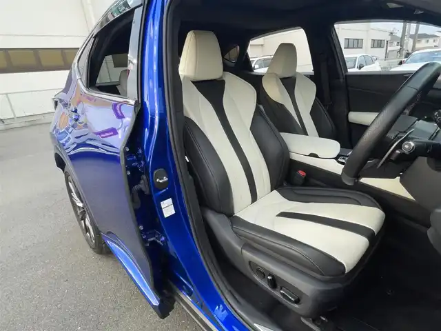 レクサス ＮＸ 350h Fスポーツ 群馬県 2022(令4)年 9.4万km ヒートブルーコントラストレイヤリング レクサスセーフティーシステム/・プリクラッシュ/・クリアランスソナー/・ブラインドスポット/・レーンディパーチャー/・デジタルインナーミラー/・クルーズコントロール/・オートライト/・オートマチックハイビーム/・横滑り防止/・パノラミックビューモニター/・SOSコール/純正14インチナビ/・AM/FM/フルセグTV/・Bluetooth/USB/シートメモリー/パワーシート前席/シートヒーター前席/エアシート前席/パワーバックドア/ハンドルヒーター/サンルーフ/ヒーターミラー/ＥＴＣ2.0/純正フルエアロ/純正ドラレコ/LEDヘッドライト/スマートキー/プッシュスタート