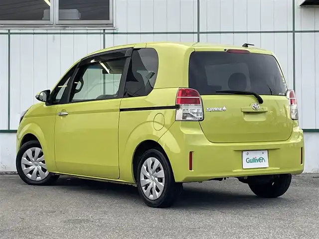 トヨタ スペイド G 山梨県 2015(平27)年 5.5万km シトラスマイカメタリック 純正SDナビ(NSZT-W64)/純正CD/DVD/Bluetooth接続/フルセグTV/バックカメラ/ETC/ドライブレコーダー/運転席シートヒーター/ISOFIX/サイドバイザー/スペアキー1本/保証書