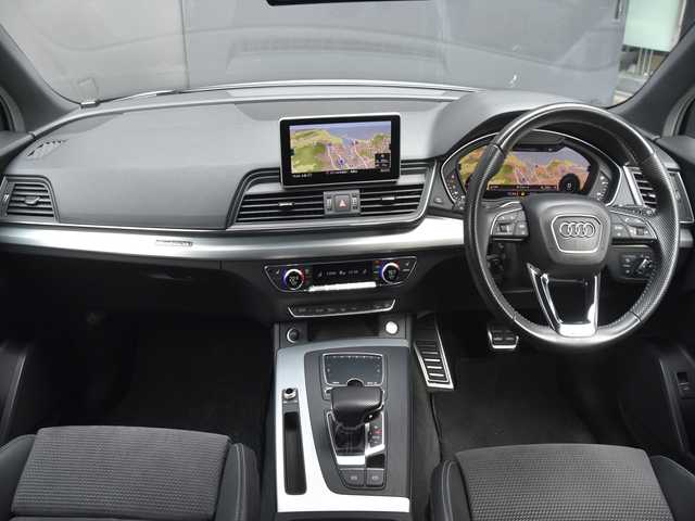 アウディ Ｑ５ 40TDIクワトロ エアサス 和歌山県 2019(令1)年 4.5万km グレイシアホワイトメタリック Sラインパッケージ/エアサス/オートテールゲート/ACC/ブラインドスポット/レーンキープアシスト/バーチャルコックピット/純正ナビ/360度カメラ/フルセグTV/ハーフレザー/パワーシート/シートヒーター/オートテールゲート/前後ドラレコ