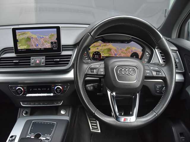アウディ Ｑ５ 40TDIクワトロ エアサス 和歌山県 2019(令1)年 4.5万km グレイシアホワイトメタリック Sラインパッケージ/エアサス/オートテールゲート/ACC/ブラインドスポット/レーンキープアシスト/バーチャルコックピット/純正ナビ/360度カメラ/フルセグTV/ハーフレザー/パワーシート/シートヒーター/オートテールゲート/前後ドラレコ