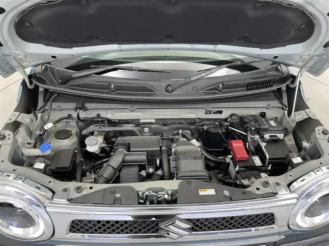 スズキ ハスラー Jスタイル ターボ 滋賀県 2023(令5)年 0.8万km デニムブルー ガンメタリック 2トーン 社外ディスプレイオーディオ/（Bluetooth/CD/DVD/USB）/追従クルーズコントロール/バックカメラ/シートヒーター/ルーフレール/コーナーセンサー/LEDヘッドライト/オートライト/オートハイビーム/純正１５AW/スマートキー/ETC