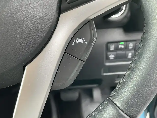 スズキ ハスラー Jスタイル ターボ 滋賀県 2023(令5)年 0.8万km デニムブルー ガンメタリック 2トーン 社外ディスプレイオーディオ/（Bluetooth/CD/DVD/USB）/追従クルーズコントロール/バックカメラ/シートヒーター/ルーフレール/コーナーセンサー/LEDヘッドライト/オートライト/オートハイビーム/純正１５AW/スマートキー/ETC