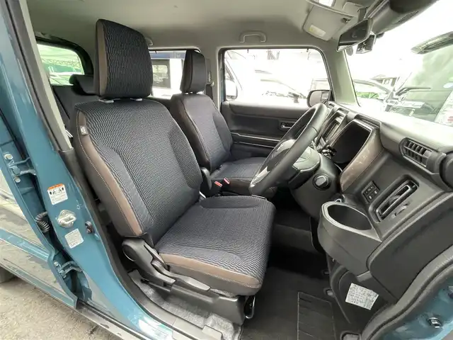 スズキ ハスラー Jスタイル ターボ 滋賀県 2023(令5)年 0.8万km デニムブルー ガンメタリック 2トーン 社外ディスプレイオーディオ/（Bluetooth/CD/DVD/USB）/追従クルーズコントロール/バックカメラ/シートヒーター/ルーフレール/コーナーセンサー/LEDヘッドライト/オートライト/オートハイビーム/純正１５AW/スマートキー/ETC