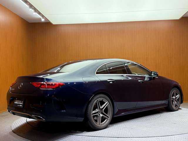メルセデス・ベンツ ＣＬＳ２２０ｄ スポーツ エクスクルーシブPKG 千葉県 2019(令1)年 4.8万km カバンサイトブルー 白革シート　/ガラスＳＲ　/ＡＣＣ　/ＨＵＤ　/Ｂｕｒｍｅｓｔｅｒサウンド　/ナビ　/ＴＶ　/３６０°Ｂｌｕｅｔｏｏｔｈ接続　/ＣａｒＰｌａｙ　/シートＨ　/ベンチレーション　/電動トランク　/アンビエントライト　/ＲＳＰ