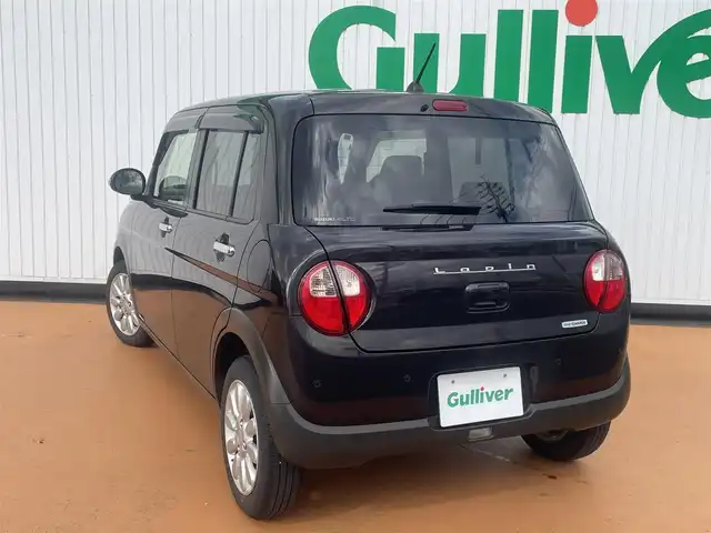 スズキ ラパン X 三重県 2021(令3)年 6万km アーバンブラウンパールメタリック ストラーダメモリナビ/　＊フルセグテレビ/Bluetooth/バックカメラ/セーフティサポート/HIDヘッドランプ/オートライト/ボディ同色電動オート格納ドアミラー/155/65R14タイヤ/　＊14インチアルミホイール/オートエアコン/ナノイー/エコクール/革巻ステアリングホイール/ステアリングスイッチ/シートヒーター（運転席/助手席）/照明付バニティミラー（運転席/助手席）/キーレス/プッシュスタート