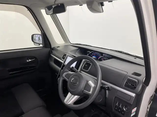 ダイハツ タント カスタム X SAⅡ 富山県 2015(平27)年 7.8万km パールホワイトⅢ 福祉車両/社外SDナビ(CN-HE01D)/(AM/FM/CD/DVD/BT/ipod)/フルセグTV/バックカメラ/衝突軽減システム/クリアランスソナー/レーンキープアシスト/盗難防止装置/横滑り防止装置/両側パワースライドドア/ドライブレコーダー前方/ETC/社外AW付き冬タイヤ4本車載/フロアマット純正/ベンチシート/ドアバイザー/オートライト/フォグランプ/LEDライト/スマートキー×2/取扱説明書/保証書
