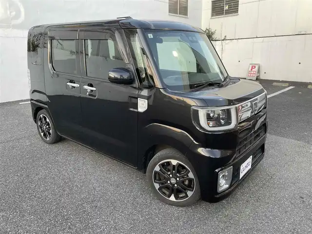 ダイハツ ウェイク G ターボ リミテッド SAⅢ 千葉県 2019(令1)年 8.7万km ブラックマイカメタリック 【(株)IDOMが運営する【じしゃロン八千代店】の自社ローン対象車両になります。こちらは現金ご利用時の価格です。自社ローンご希望の方は別途その旨お申付け下さい。】/社外ナビ/・CD/DVD/・フルセグTV/・Bluetooth接続/ETC/両側パワースライドドア/スマートアシスト