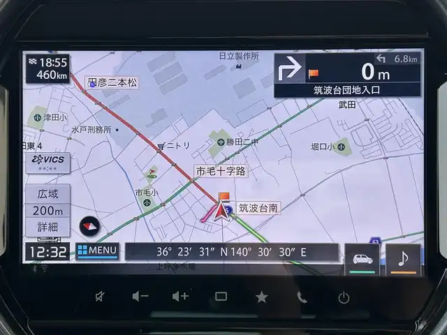 スズキ ハスラー Jスタイル ターボ 茨城県 2021(令3)年 5.3万km フェニックスレッドパール/ガンメタリック2トーンルーフ 9インチ メーカーOPナビ/全方位モニター/ドライブレコーダー 前方/ルーフレール/ハーフレザーシート/シートヒーター（D/N）/オートライト/ハイビームアシスト/LEDヘッドライト/プッシュスタート/スマートキー/純正15AW/ビルトイン ETC