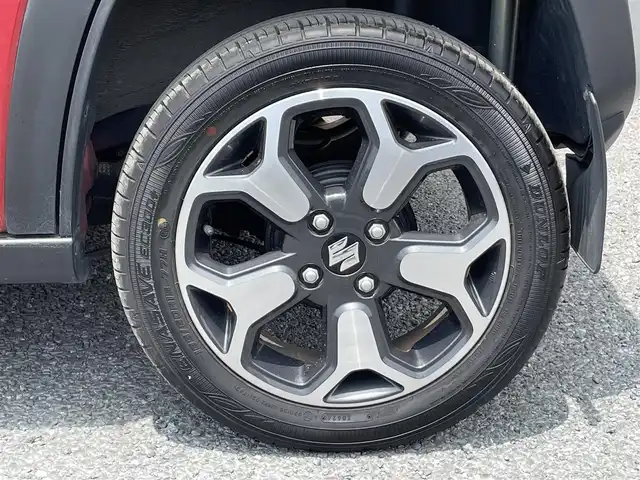 スズキ ハスラー Jスタイル ターボ 茨城県 2021(令3)年 5.3万km フェニックスレッドパール/ガンメタリック2トーンルーフ 9インチ メーカーOPナビ/全方位モニター/ドライブレコーダー 前方/ルーフレール/ハーフレザーシート/シートヒーター（D/N）/オートライト/ハイビームアシスト/LEDヘッドライト/プッシュスタート/スマートキー/純正15AW/ビルトイン ETC