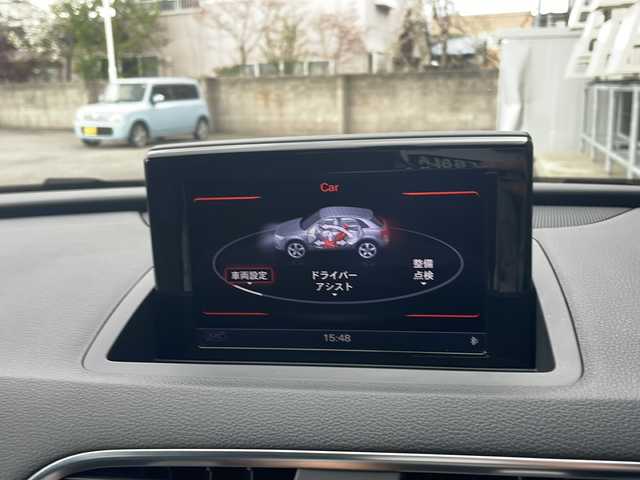 アウディ Ｑ３ 2．0 TFSI クワトロ 青森県 2012(平24)年 13.8万km 黒 ・4WD/・ターボ/・純正HDDナビ/(DVD/CD/フルセグTV)/・バックカメラ/・プッシュスタート/・革巻きステア/ノブ/・ステアリングスイッチ/・前後コーナーセンサー/・キセノンヘッドライト/・オートライト/・ヘットライトウオッシャー/・フォグランプ/・電動格納ミラー/・ミラーヒーター/・純正18インチアルミホイール/・シルバールーフレール/・ウインカーミラー/・W/サイド/カーテンエアバッグ/・ABS/・キーレス/・取説