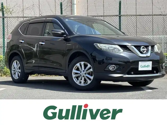 日産 エクストレイル 20X エマージェンシーブレーキ 東京都 2016(平28)年 9.8万km ダイヤモンドブラック エマージェンシーブレーキ　/ハロゲンヘッドランプ/オートライト/ボディ同色ドアミラー（電動格納機能/ヒーター/ウィンカー/助手席側サイドアンダーミラー付き）/無塗装ホイールアーチ/無塗装サイドシルバーガーニッシュ/リアスポイラー/下部無塗装リアバンパー/シングルマフラー/ジオメタリカルインパネ加飾/ファインビジョンメーター（自発光式アナログメーター）/アドバンスドドライブアシストディスプレイ/革巻きステアリングホイール/ステアリングスイッチ（ドライブアシストディスプレイ）/SRSエアバック （運転席/助手席）/左右独立温度調節機能オートエアコン/リアヒーターダクト/ブラックセルクロス/フレーザークロス/パートナーコンビ防水シート/クイックコンフォートシートヒーター（運転席/助手席）/純正ナビ　/バックカメラ　　/アイドリングストップ/ＥＣＯモード/横滑り制御機能　/インテリジェントキー/プッシュエンジンスターター　/ソナー（フロント／リア）/ＥＴＣキャプテンシート