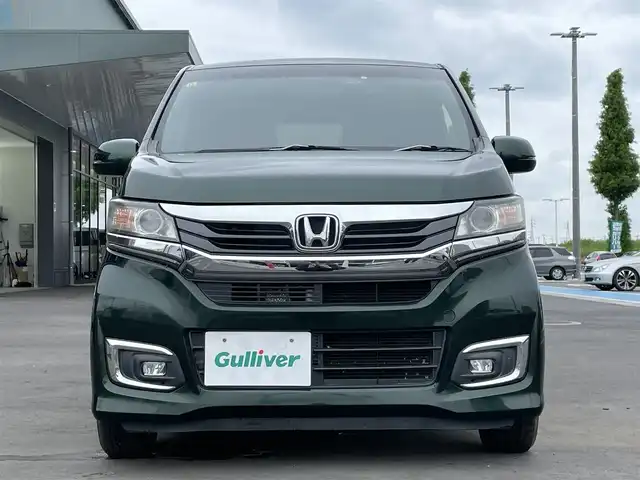 ホンダ Ｎ ＷＧＮ カスタム G Lパッケージ 千葉県 2016(平28)年 9.2万km ブリティッシュグリーンP ユーザー買取/禁煙車/純正ナビ/Bluetooth/CD/DVD/地上デジタル/クルコン/オートライト/スペアキー/取説・保証書