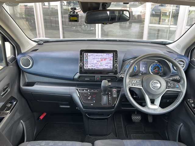 日産 デイズ HWS X プロパイロットED 静岡県 2019(令1)年 2.5万km プレミアムサンシャインオレンジメタリック/シルキーホワイト 純正SDナビ/・CD/・DVD/・Bluetooth/・フルセグTV/主要装備/・プロパイロット/・追従クルコン/・ETC/・全方位カメラ/・前後ドラレコ