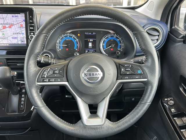 日産 デイズ HWS X プロパイロットED 静岡県 2019(令1)年 2.5万km プレミアムサンシャインオレンジメタリック/シルキーホワイト 純正SDナビ/・CD/・DVD/・Bluetooth/・フルセグTV/主要装備/・プロパイロット/・追従クルコン/・ETC/・全方位カメラ/・前後ドラレコ